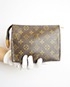 Louis Vuitton Toiletry Pouch 19, £130, Accessories, Brown, Canvas, Back view